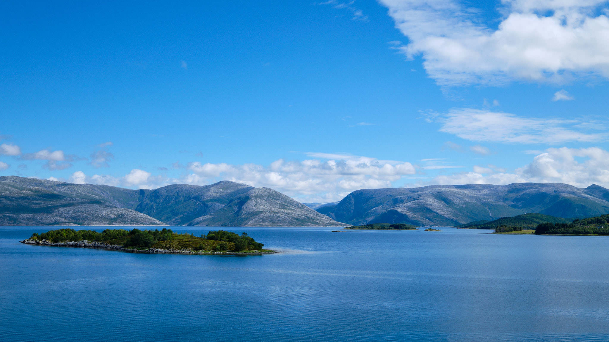 Landschaft vom Velfjordveien aus - Norwegen - Norway